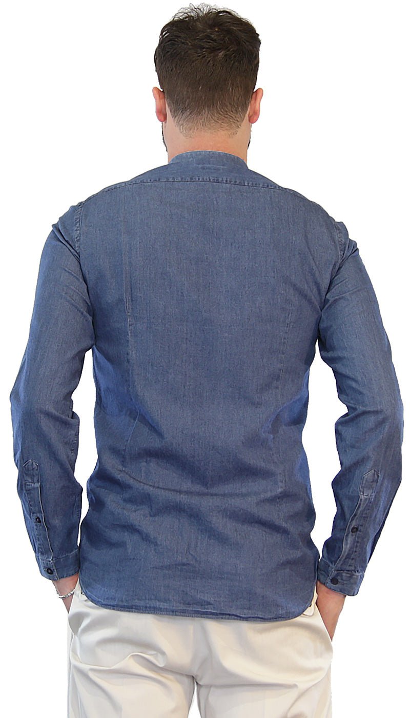 Brio Camicia Coreana in denim Camicia e gilet - Boutique Luisa Trendy
