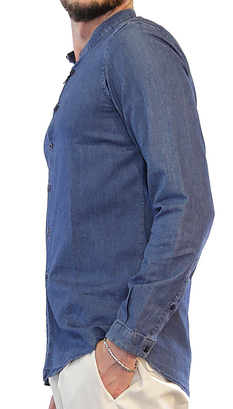 Brio Camicia Coreana in denim Camicia e gilet - Boutique Luisa Trendy
