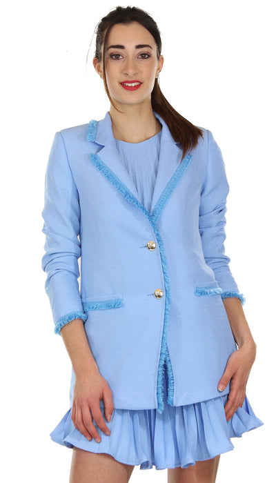 Denny Rose Blazer in tessuto chanel. Capispalla Donna - Boutique Luisa Trendy