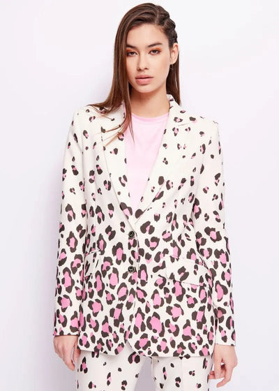 Denny Rose Blazer stampa animalier Capispalla Donna - Boutique Luisa Trendy