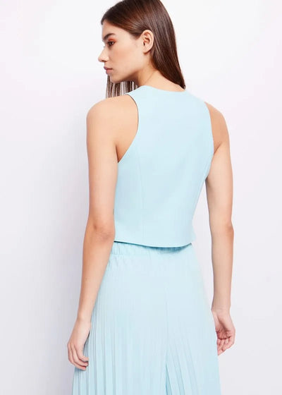 Denny Rose Gilet in tessuto stretch T-Shirt e top - Boutique Luisa Trendy