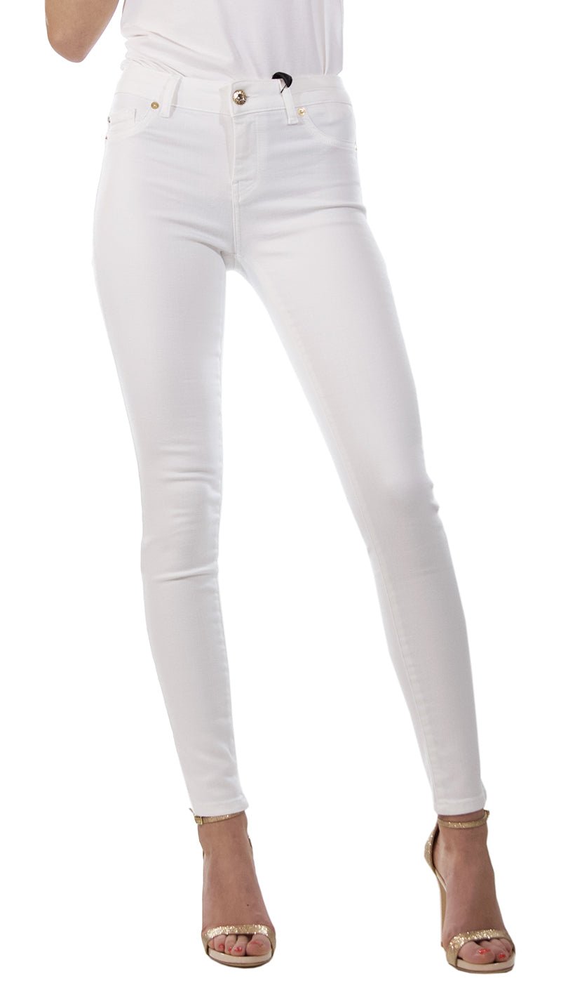 Denny Rose Jeans Jeans bianco con fondo a sigaretta. 111ND25006_2124 Jeans - Boutique Luisa Trendy