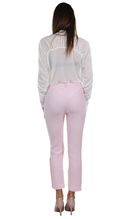 Denny Rose Pantalone in cotone armaturato con bottoni. Pantalone Donna - Boutique Luisa Trendy