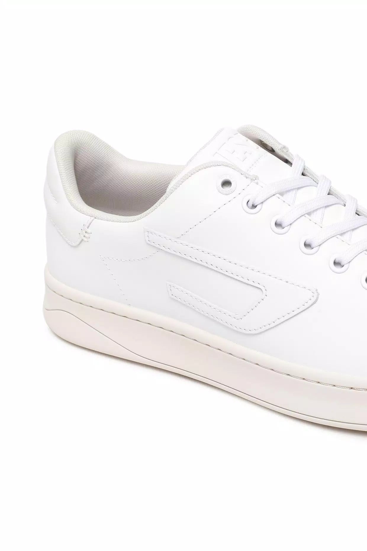 Diesel Sneaker bassa in pelle con patch D Scarpe Uomo - Boutique Luisa Trendy