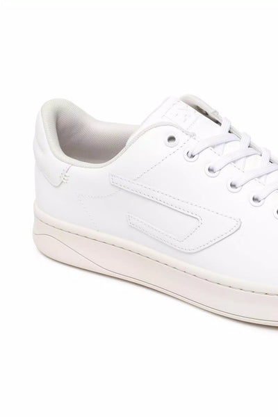 Diesel Sneaker bassa in pelle con patch D Scarpe Uomo - Boutique Luisa Trendy