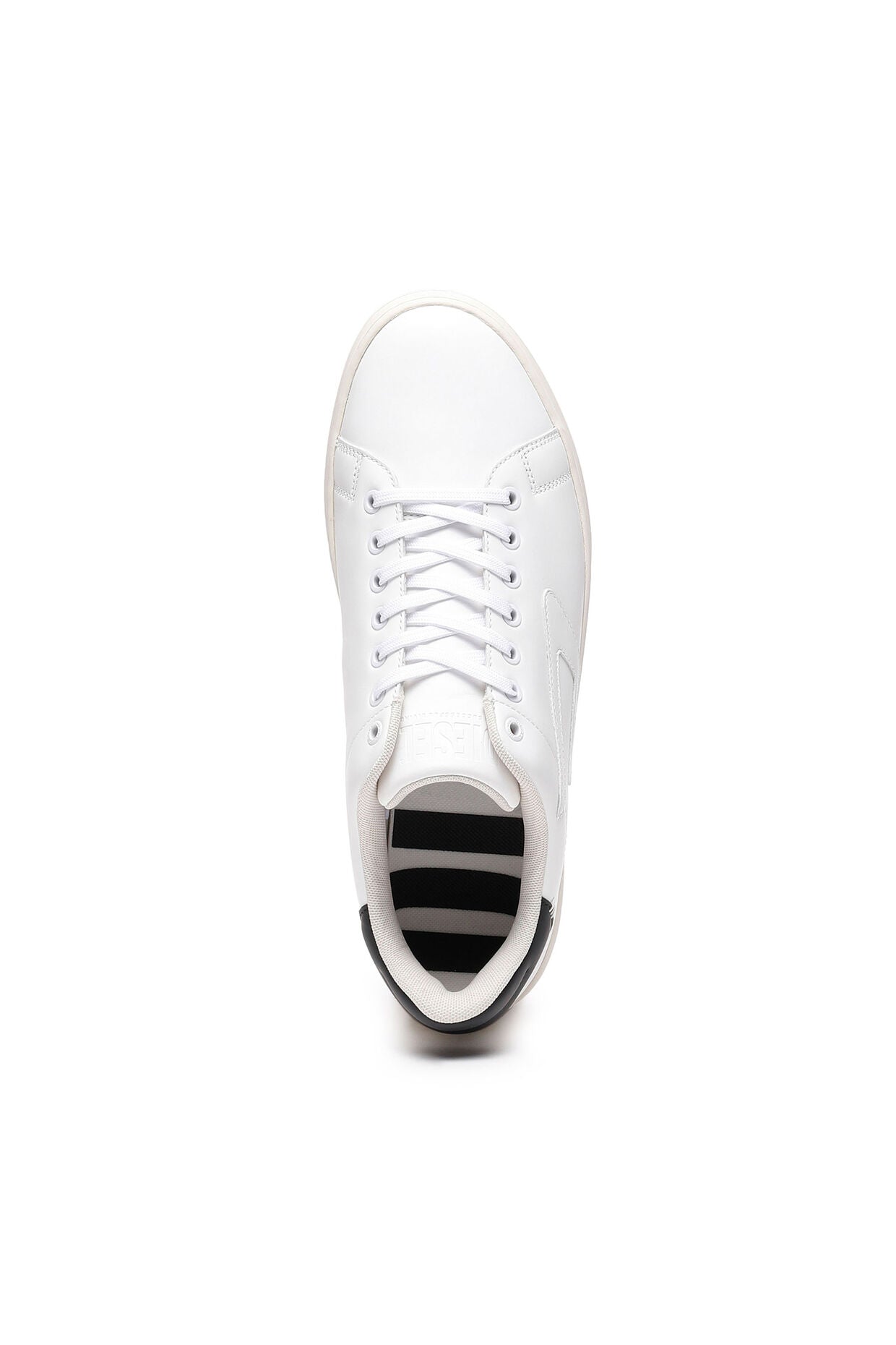 Diesel Sneaker basse in pelle con patch D Scarpe Uomo - Boutique Luisa Trendy