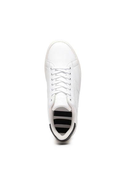 Diesel Sneaker basse in pelle con patch D Scarpe Uomo - Boutique Luisa Trendy
