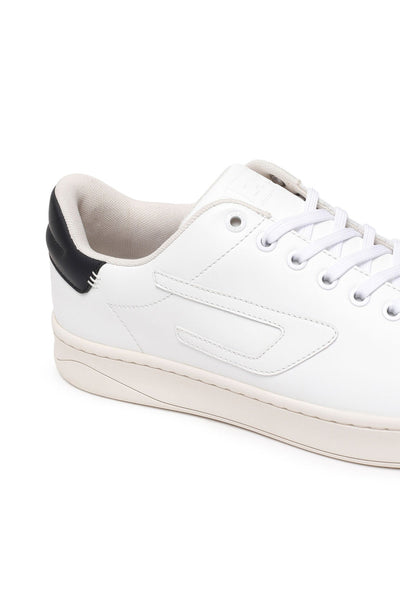 Diesel Sneaker basse in pelle con patch D Scarpe Uomo - Boutique Luisa Trendy