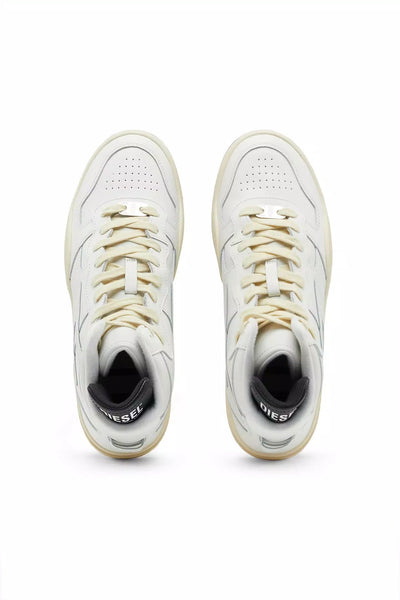 Diesel Sneakers alte in pelle con logo D. Scarpe Uomo - Boutique Luisa Trendy