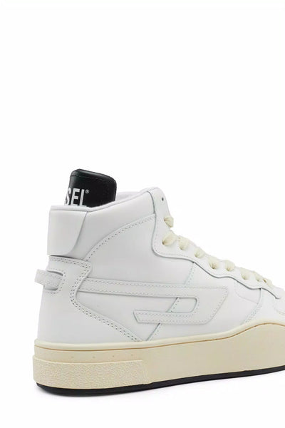Diesel Sneakers alte in pelle con logo D. Scarpe Uomo - Boutique Luisa Trendy