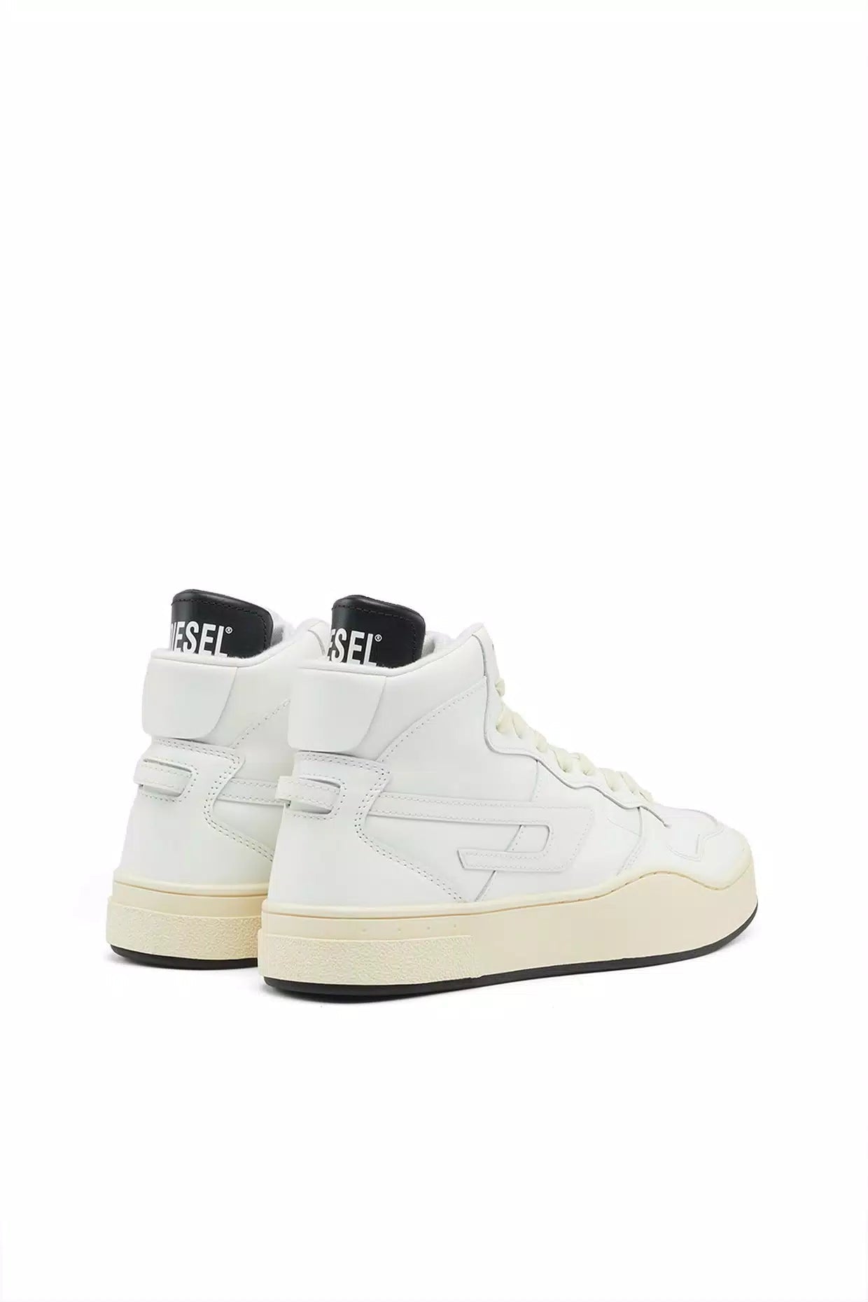 Diesel Sneakers alte in pelle con logo D. Scarpe Uomo - Boutique Luisa Trendy