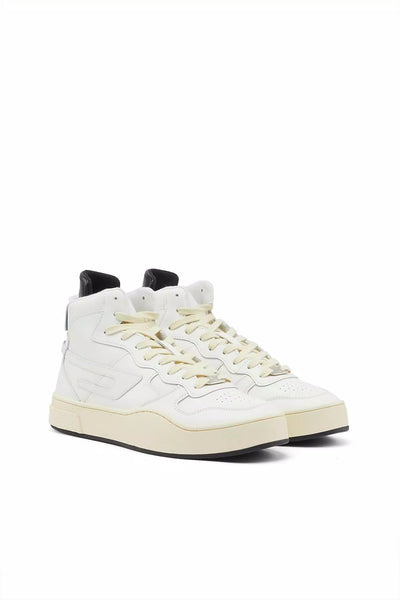 Diesel Sneakers alte in pelle con logo D. Scarpe Uomo - Boutique Luisa Trendy