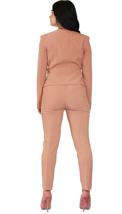 DiveDivine Tailleur in crepe con dettagli catena Tailleur - Boutique Luisa Trendy