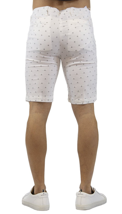 Entre Amis Bermuda fantasia timone con pences. P188340/1515 Pantaloni Uomo - Boutique Luisa Trendy