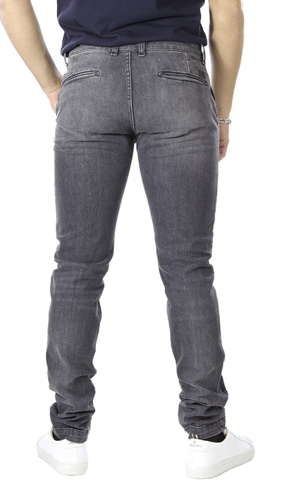 Entre Amis Jeans tasche america lavaggio grigio scuro. A228344/344L941 Jeans Uomo - Boutique Luisa Trendy