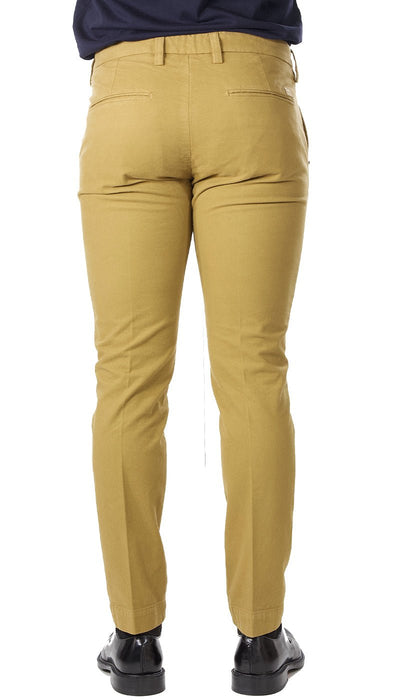 Entre Amis Pantalone corto cammello con trama nido d'ape. A218188/1988 Pantaloni Uomo - Boutique Luisa Trendy