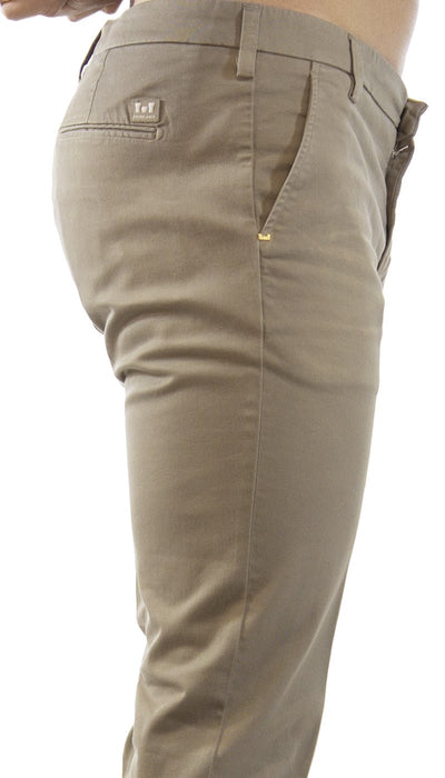 Entre Amis Pantalone in gabardine di cotone tasca america corto. P218188/292 Pantaloni Uomo - Boutique Luisa Trendy