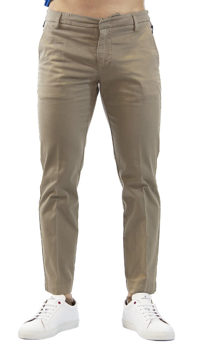 Entre Amis Pantalone in gabardine di cotone tasca america corto. P218188/292 Pantaloni Uomo - Boutique Luisa Trendy