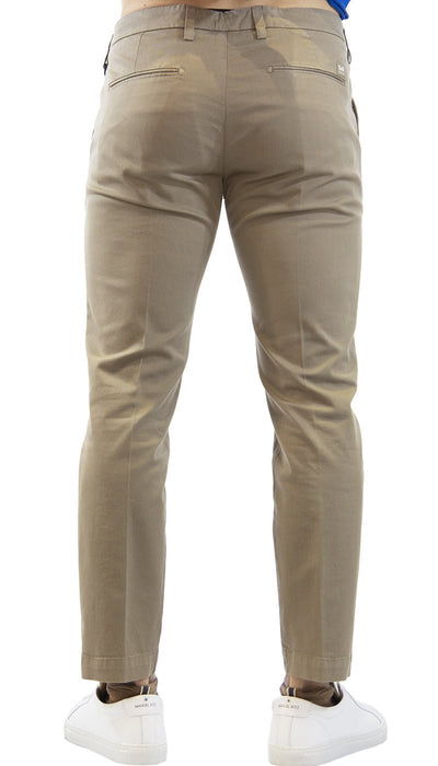 Entre Amis Pantalone in gabardine di cotone tasca america corto. P218188/292 Pantaloni Uomo - Boutique Luisa Trendy