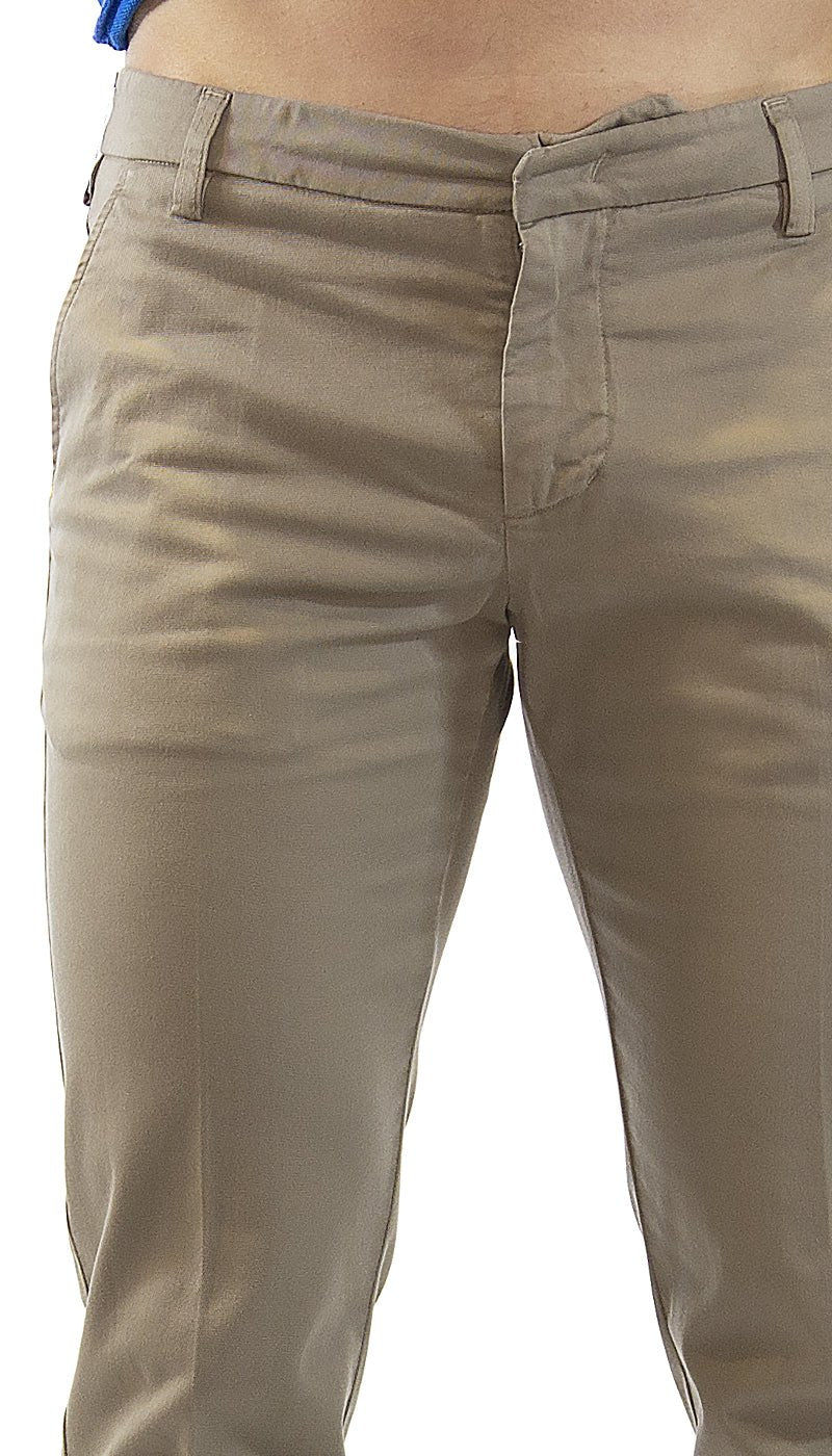 Entre Amis Pantalone in gabardine di cotone tasca america corto. P218188/292 Pantaloni Uomo - Boutique Luisa Trendy