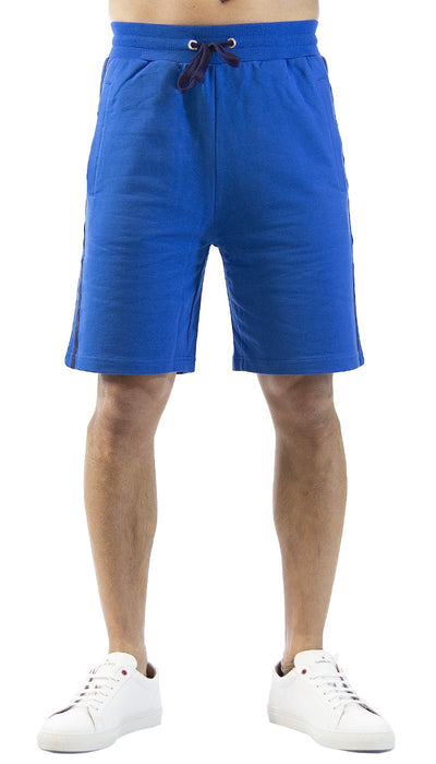 Gaudì Jeans Bermuda uomo in felpa con bande laterali. 111GU24006_2896 Pantaloni Uomo - Boutique Luisa Trendy