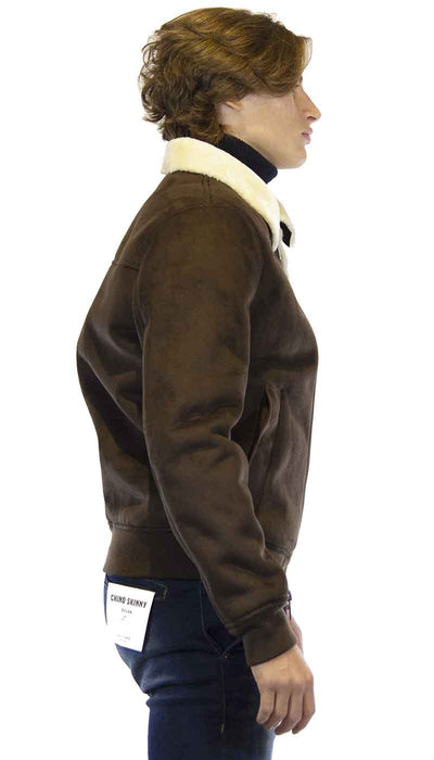 Gaudì Jeans Giacca uomo in ecomontone marrone Capispalla Uomo - Boutique Luisa Trendy