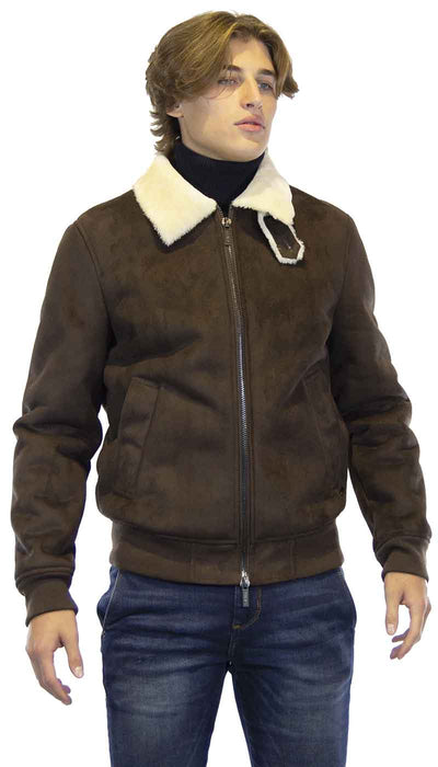 Gaudì Jeans Giacca uomo in ecomontone marrone Capispalla Uomo - Boutique Luisa Trendy