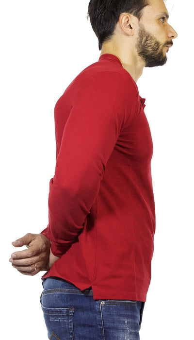 Gaudì Jeans Polo uomo in cotone piquet rossa T-shirt e Polo - Boutique Luisa Trendy