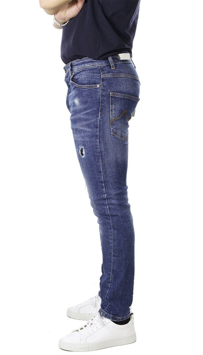Gaudì Jeans uomo - Jeans con lavaggio effetto used. 121GU26036_00 Jeans Uomo - Boutique Luisa Trendy