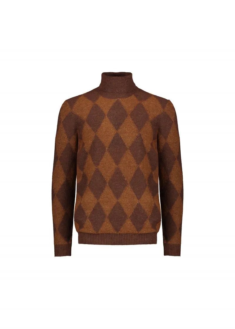 Gaudì Maglione Dolcevita in misto alpaca Maglie e cardigan uomo - Boutique Luisa Trendy
