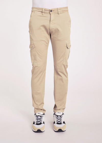 Gaudì Pantalone da uomo cargo in cotone. Pantaloni Uomo - Boutique Luisa Trendy
