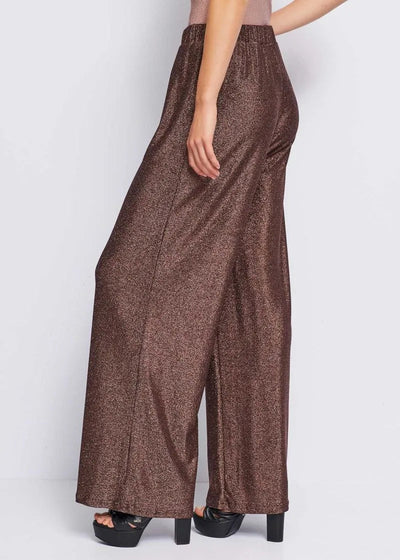 Gaudì Pantaloni a palazzo in jersey lurex Pantalone Donna - Boutique Luisa Trendy