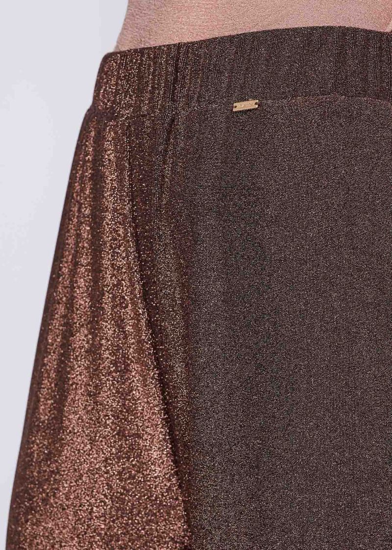 Gaudì Pantaloni a palazzo in jersey lurex Pantalone Donna - Boutique Luisa Trendy