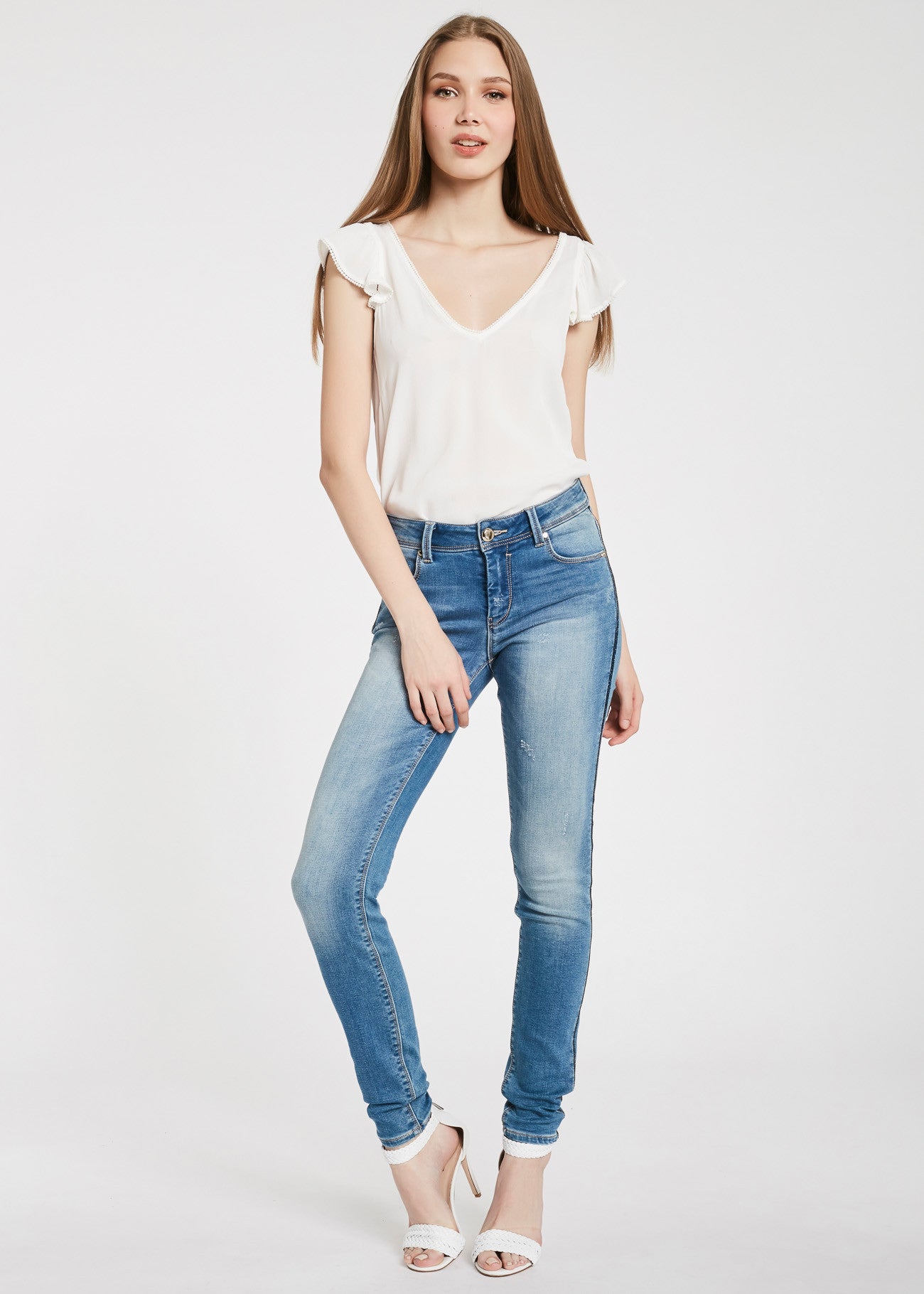 Gaudì Top in viscosa con volant T-Shirt e top - Boutique Luisa Trendy