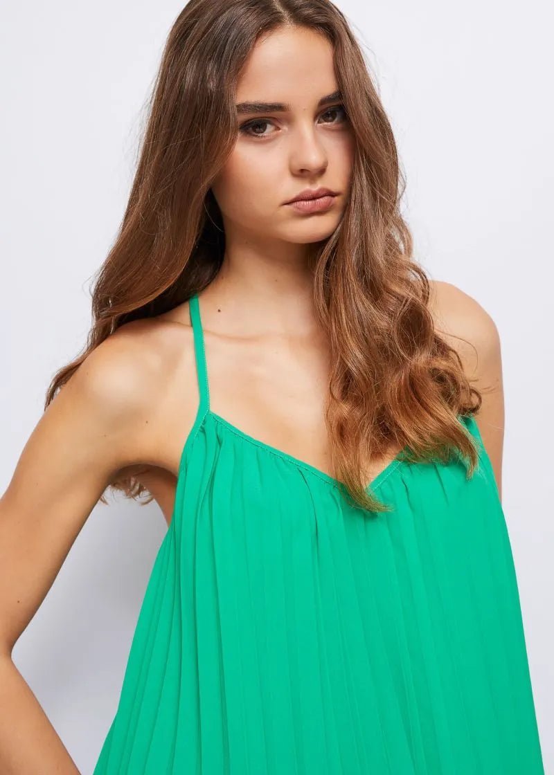 Gaudì Top plissé in georgette T-Shirt e top - Boutique Luisa Trendy