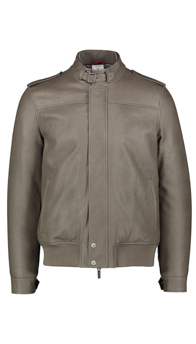 Gaudì uomo Giacca in similpelle con mostrine sulle spalle. Capispalla Uomo - Boutique Luisa Trendy