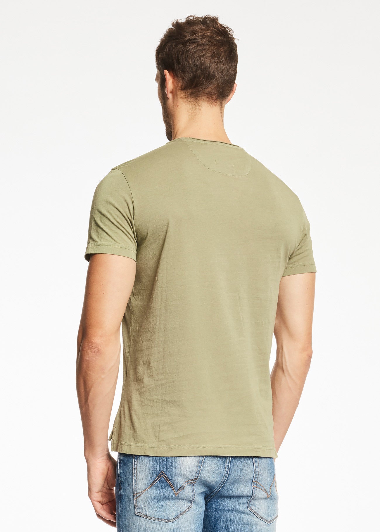 Gaudì uomo T-shirt verde stampa ancora. 111GU64076_3533 T-shirt e Polo - Boutique Luisa Trendy