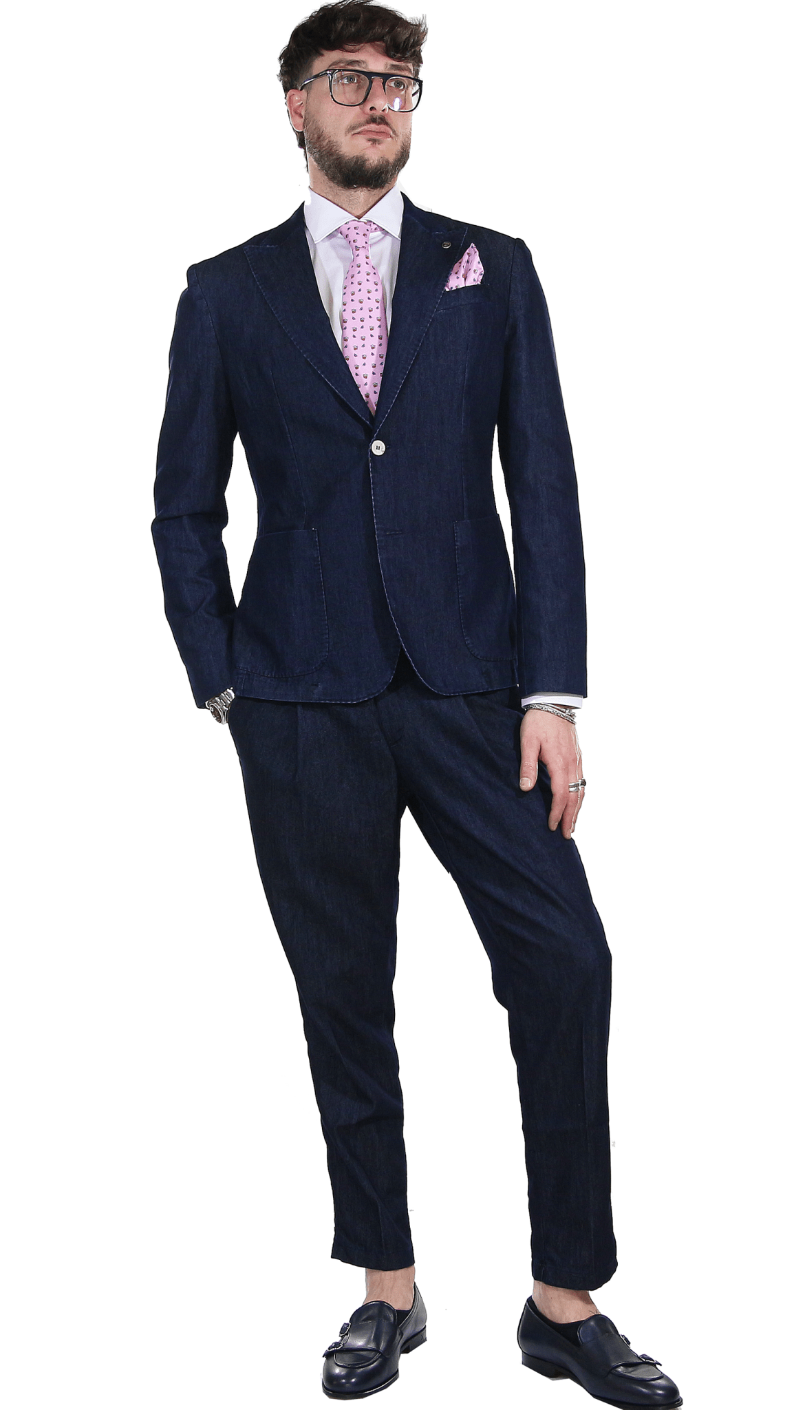 Havana & Co Giacca in denim revers a lance. Abiti e giacche - Boutique Luisa Trendy
