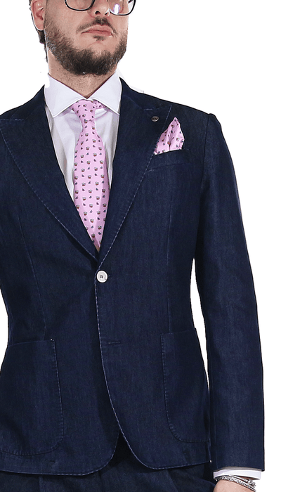 Havana & Co Giacca in denim revers a lance. Abiti e giacche - Boutique Luisa Trendy