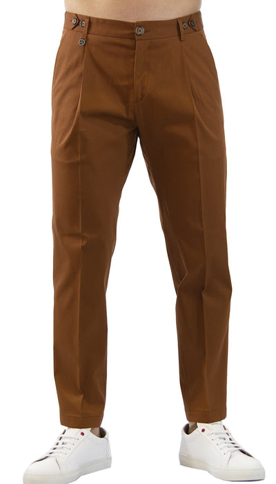 Havana & Co Pantalone vita alta con pinces. H7225_P5009E Pantaloni Uomo - Boutique Luisa Trendy