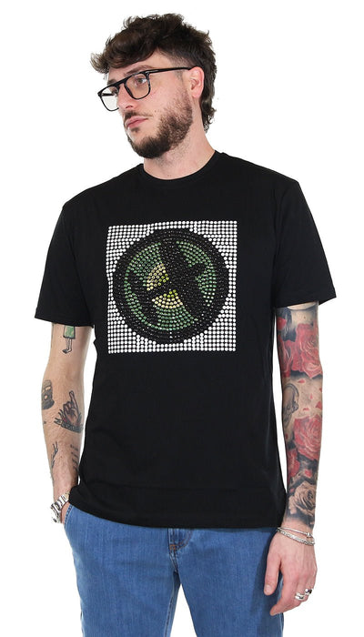 Havana & Co T-shirt in cotone con stampa di borchie T-shirt e Polo - Boutique Luisa Trendy