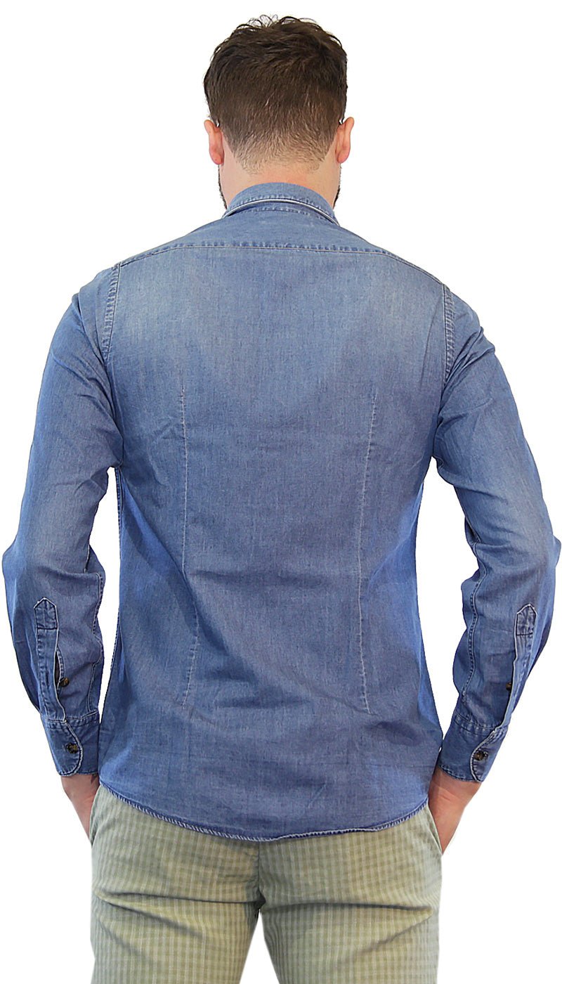 Havana&Co Camicia in denim Camicia e gilet - Boutique Luisa Trendy