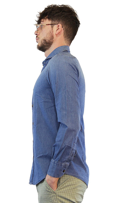 Havana&Co Camicia in denim Camicia e gilet - Boutique Luisa Trendy
