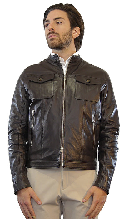Havana&Co giubbotto in pelle Capispalla Uomo - Boutique Luisa Trendy