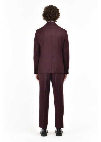 Manuel Ritz Abito bordeaux in lana stretch Abiti e giacche - Boutique Luisa Trendy