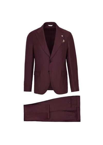 Manuel Ritz Abito bordeaux in lana stretch Abiti e giacche - Boutique Luisa Trendy