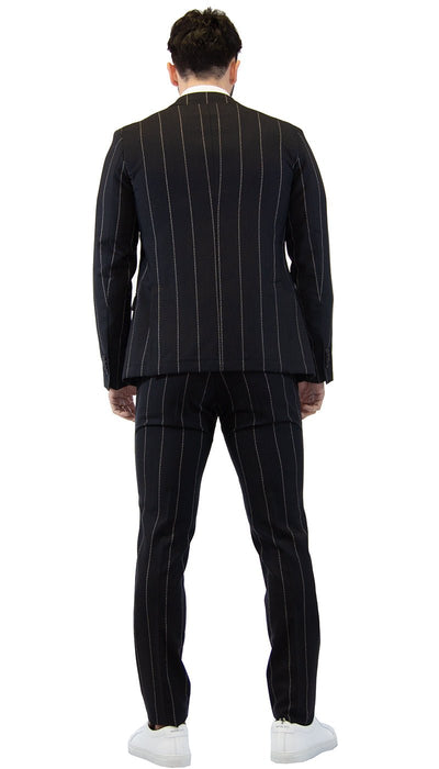 Manuel Ritz Abito nero gessato. 3032A3748_213077 Abiti e giacche - Boutique Luisa Trendy