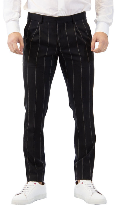 Manuel Ritz Abito nero gessato. 3032A3748_213077 Abiti e giacche - Boutique Luisa Trendy