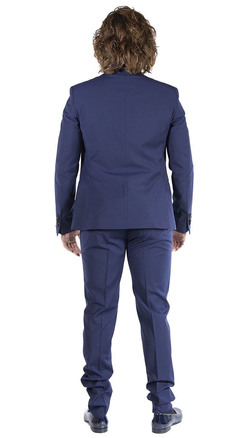 Manuel Ritz Abito Smoking da cerimonia blu revers a lance. Abiti e giacche - Boutique Luisa Trendy