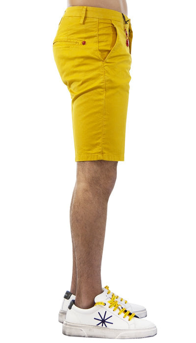 Manuel Ritz Bermuda in cotone tinto capo. 2832B1758T_203370 Pantaloni Uomo - Boutique Luisa Trendy